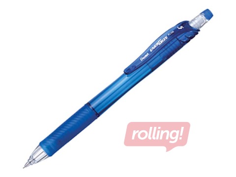 Mehaaniline pliiats, Pentel Energize-X, kustukummiga, 0,5 mm, sinine