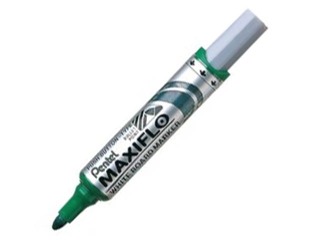 Tahvimarker  Pentel Maxiflo, 6 mm, roheline