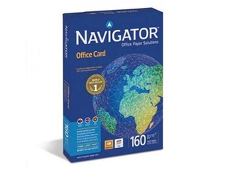 Koopiapaber Navigator Büroo Card A4 160g /m2, 250 lehte