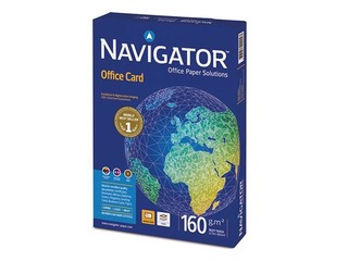 Koopiapaber Navigator Office Card, A3, 160 g / m2, 250 lehte
