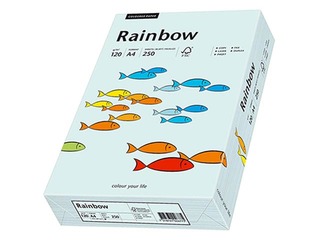 Koopiapaber Rainbow 82, A4, 80 gsm, 500 lehte, helesinine