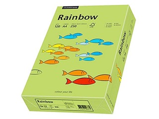 Koopiapaber Rainbow 74, A4, 80 gsm, 500 lehte, erkroheline
