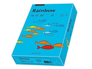 Koopiapaber Rainbow 87, A4, 80 gsm, 500 lehte, sinine