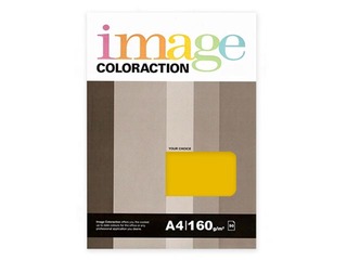 Koopiapaber Image Coloraction, A4, 160 gsm, 50 lehte, Sevilla / Dark Yellow