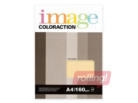 Koopiapaber Image Coloraction 20, A4, 80 gsm, 50 lehte, lõheroosa (savana)
