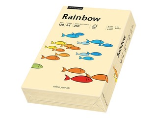 Koopiapaber Rainbow 06, A4, 120 gsm, 250 lehte, seemisnaha beež