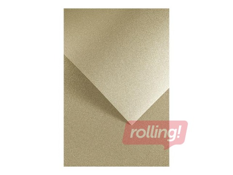 Isekleepuv sädelev paber A4 150 g/m2, kuldne, 10 lehte