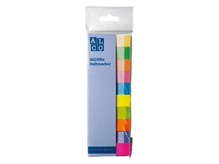 Indeksid, paber, ALCO, 15x10 mm, erinevad värvid