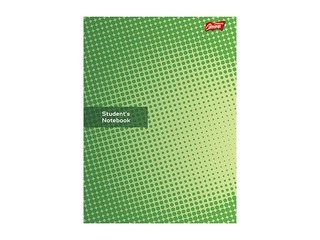 Kaustik Unipap A5, Students Notebook, ruuduline, 60 lk, roheline