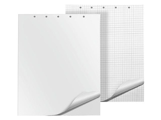 Pabertahvel Q-CONNECT, 65 x 100 cm, 50 lehte, valge