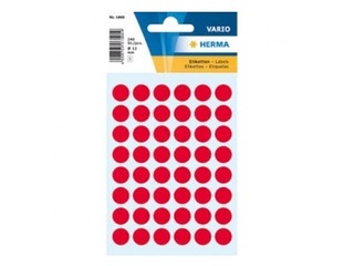 Etiketid, mitmeotstarbelised, Herma, 13 mm, punane