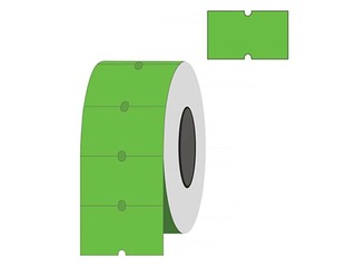Märgistussildid 21.5 x 12 mm, roheline
