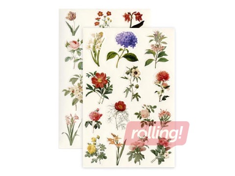 Stickers Galeria Papieru Summer Flowers, 4 sheets