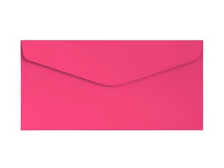 Envelopes Smooth pink DL, 10 pcs