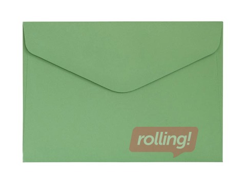 Envelopes Smooth green C6, 10 pcs.