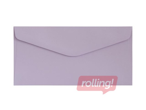 Envelopes Smooth lavender DL, 10 pcs.