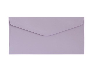 Envelopes Smooth lavender DL, 10 pcs.