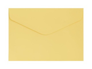 Envelopes Smooth yellow C6, 10 pcs.