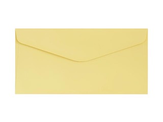 Envelopes Smooth yellow DL, 10 pcs.