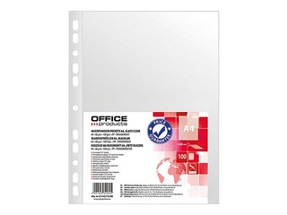 Document pockets Office Products, A4, glossy, 60 mic., 100 pcs.