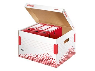 Архивный контейнер для папок-регистраторов Esselte Speedbox, 392 x 301 x 334 мм
