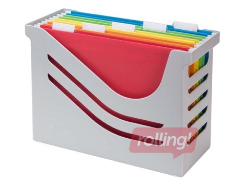 Box for suspension files Jalema, Set: 5 files, grey