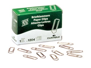 Binder clips Durable, 26 mm, 100 pcs., copper color  