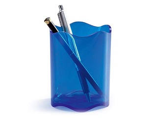 Pliiatsitops Durable Trend, tühi, plastik, läbipaitsev sinine