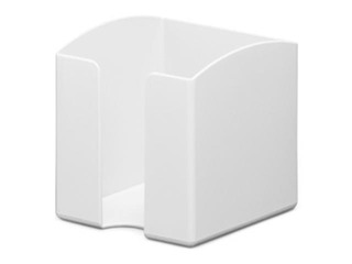 Märkmepaberi karp Durable Eco, 10x10.5x10 cm, plastik, hall