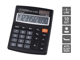 Kalkulaator Citizen SDC-810NR