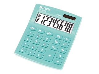 Kalkulaator Eleven SDC805NRGNE, roheline