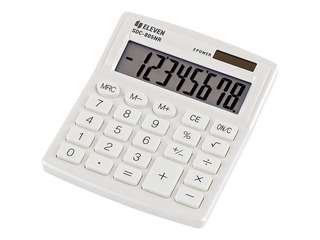 Kalkulaator Eleven SDC805NRWHE, valge