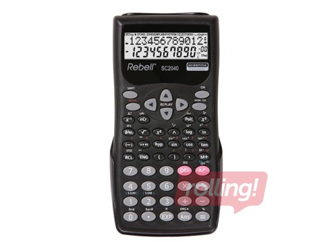 Kalkulaator Rebell SC2040, must