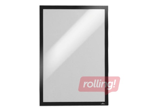 Information pocket Duraframe  A3, self-adhesive,with a black frame, 2 pcs