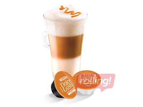 Kohvikapslid Nescafe Caramel Latte Macchiatto, Dolce Gusto, 16tk