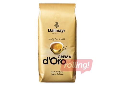 Kohvioad Dallmayr Crema d'Oro (1kg) + KINGITUS! Osta kohviube ja saad kingituse!