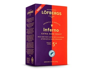 Jahvatatud kohv Löfbergs Inferno, 450 g