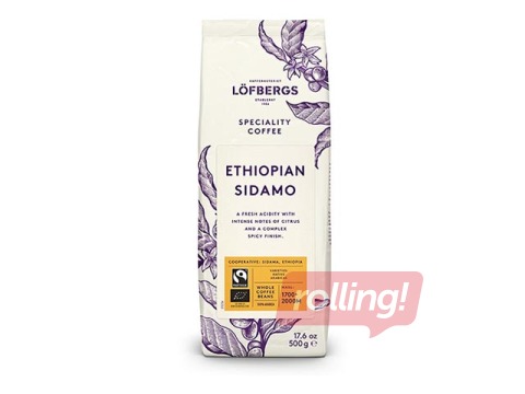 Kohvioad Löfbergs Ethiopian Sidamo Fairtrade, 500 g