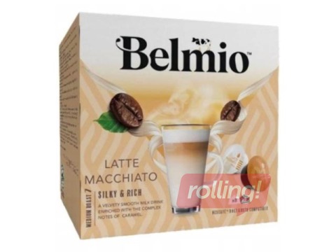 Kohvikapslid Belmio Latte Macchiato Silky & Rich 16 tk