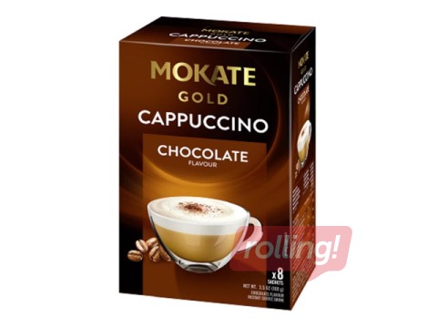 Cappuccino jook Mokate Gold chocolates, 12,5 g x 8gb
