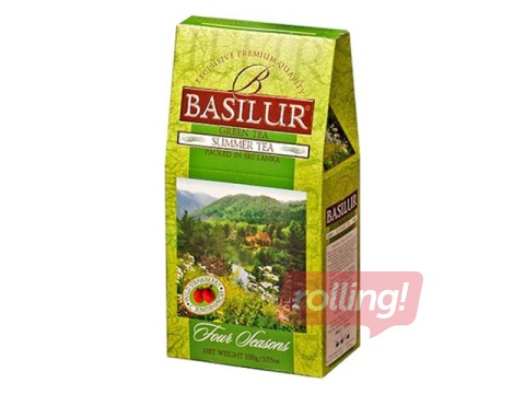 Roheline lahtine tee Basilur 4 Seasons Summer Tea, 100 g