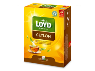 Aromatiseeritud must tee Loyd Ceylon, 100x2g 