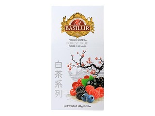 Valge tee Basilur Premium White Tea Forest Fruit, 100g