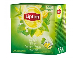 Roheline tee Lipton Lemon&Melissa, 20 pakki.