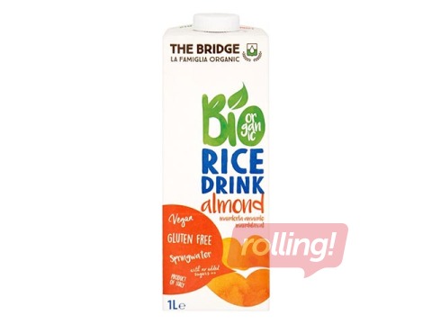 Riisijook mandlitega Bio, gluteenivaba 1 l