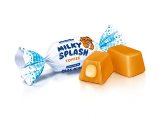 Iirise karamell Milky Splash, Roshen, 1 kg