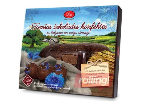 Šokolaadikommid palsami ja rukkileivaga, 160 g