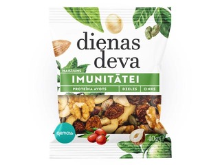 Pähklite ja kuivatatud puuviljade segu Immuunsus, 40 g