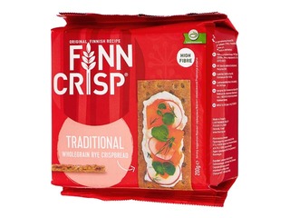 Traditsioonilised ristkülikukujulised Finn Crispi küpsised, 200 g