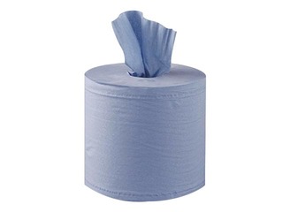 Industrial paper Comfort 380m, 2-ply, blue, 2 rolls